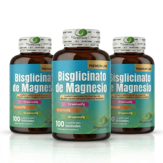 Bisglicinato de Magnésio - X3 Frascos